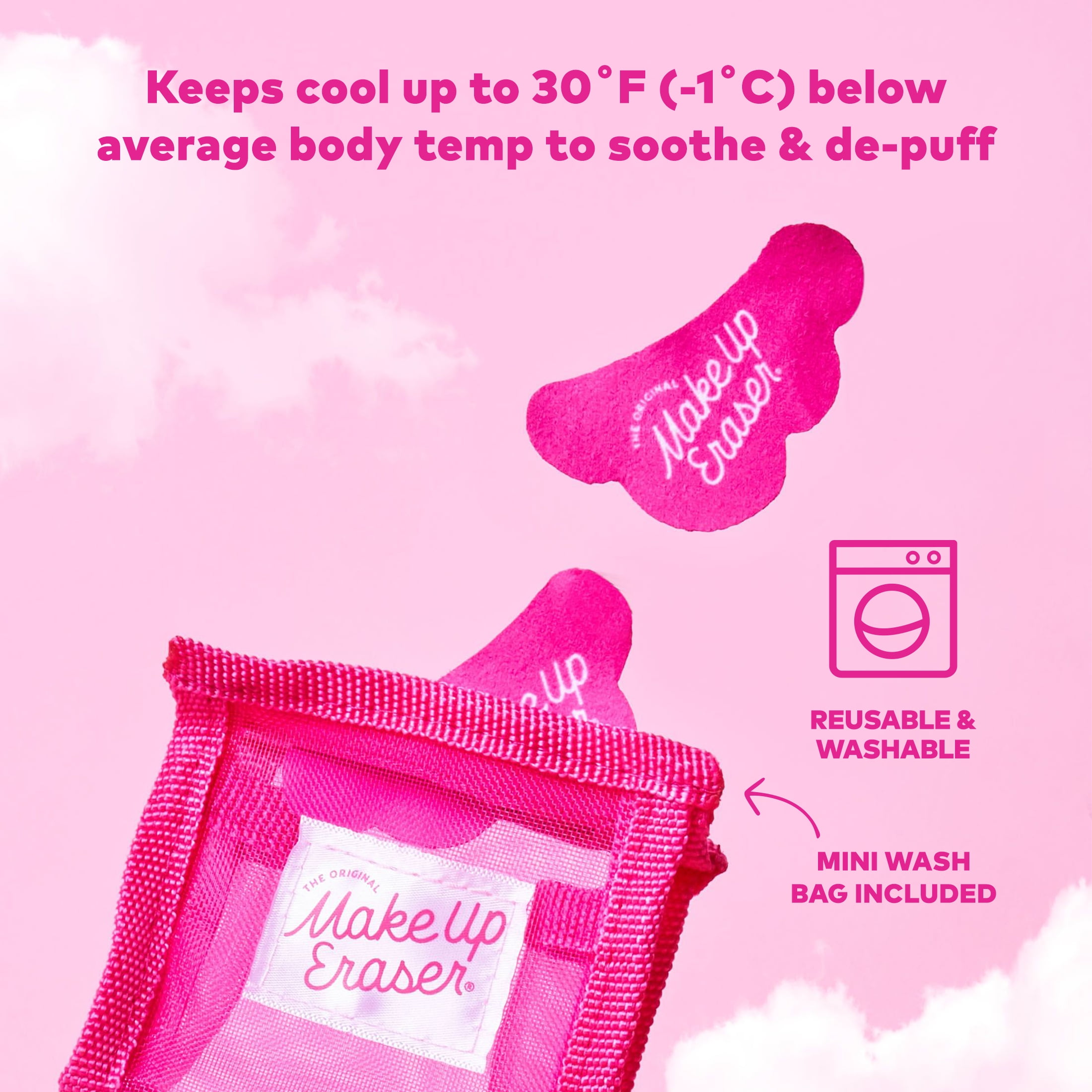 The Original MakeUp Eraser Cooling Clouds,Under-Eye Patches, One Size