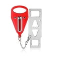 thumbnail image 2 of Cerradura de puerta portátil con pestillo de seguridad, cerradura de metal, cerradura de seguridad antirrobo para el hogar, 2 of 5