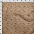 thumbnail image 4 of oneOone Cotton Poplin Light Brown Fabric Bull Dress Material Fabric Print Fabric By The Yard 56 Inch Wide, 4 of 5