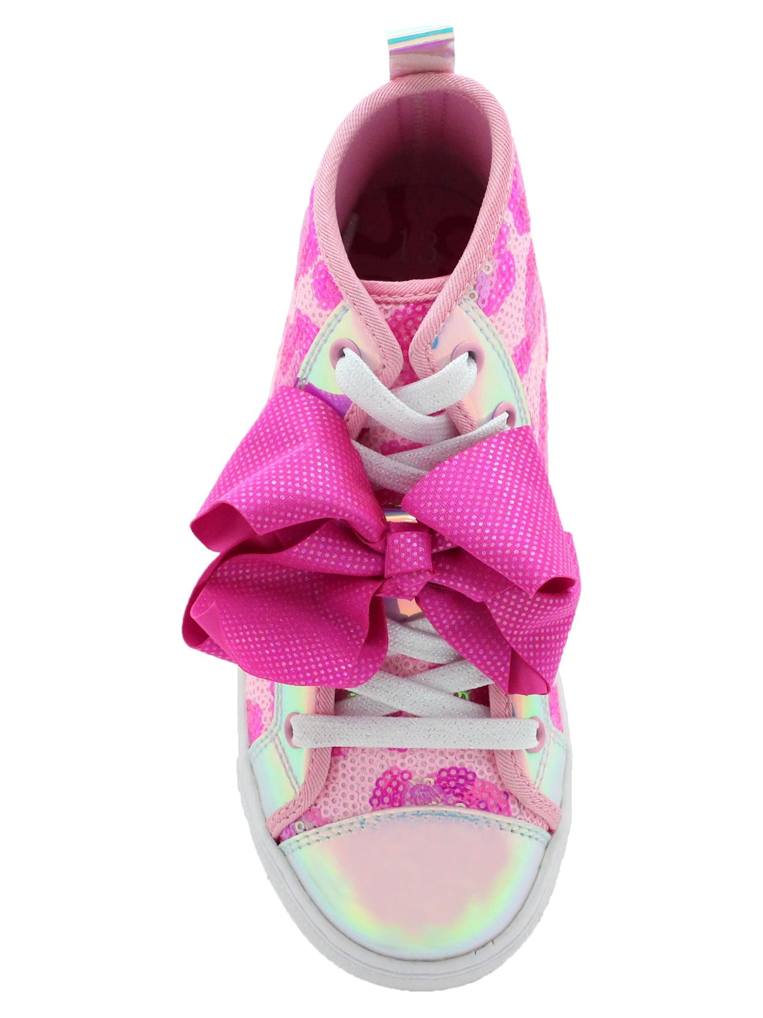 Nickelodon Jojo Siwa Little Girl & Big Girl Athletic High Top Sneaker