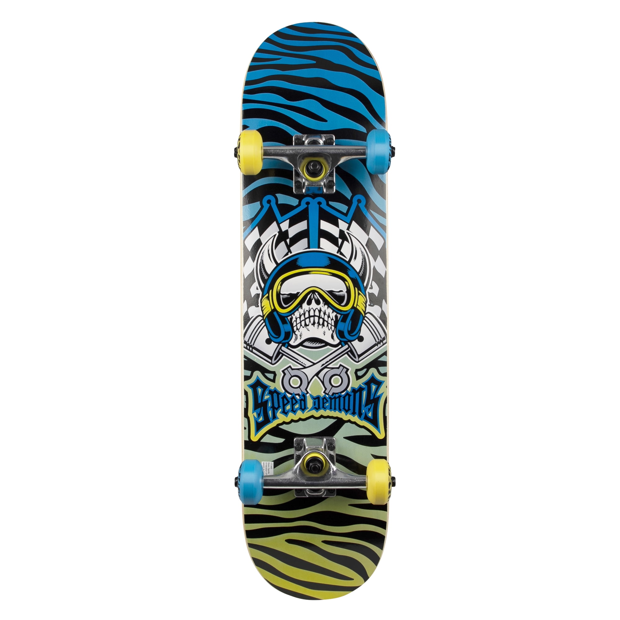Speed Demons Complete Skateboard - Aluminum Trucks - 51mm Wheels