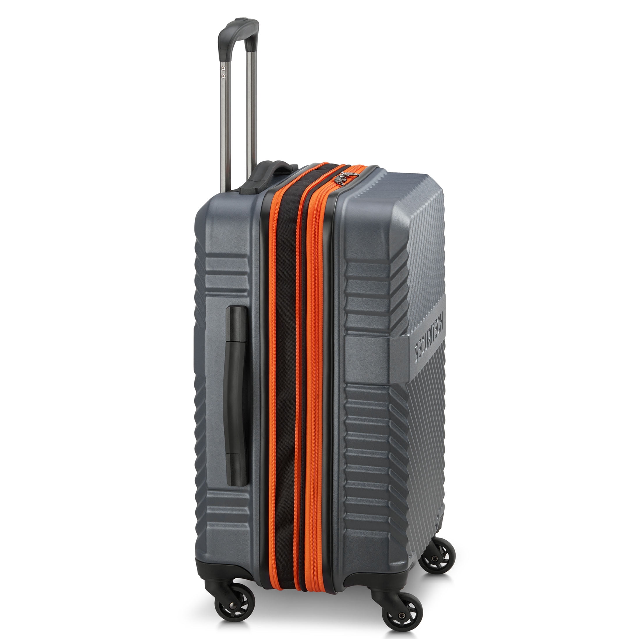 Securitech by Delsey, Patrol Carry-on Hardside Spinner Luggage Charcoal