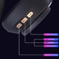 thumbnail image 3 of Headphones Over Ear With Mic, Foldable Hi-Fi Stereo Bass Headphones For Mobile Phone Tablet PC,Soft Memory Protein Leather Earmuffs, 3 of 8