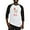 Black/White, variant on CafePress - Christmas Kitty Baseball Jersey - Cotton Baseball Jersey, 3/4 Raglan Sleeve Shirt