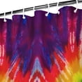 thumbnail image 3 of Colorful Tie Dye Pattern Shower Curtain 72"x72" ,Bathroom Decorative Shower Curtains Set with 12 Hooks,Modern Waterproof Washable Shower Curtain, 3 of 6