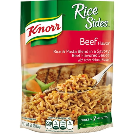 Knorr Beef Rice Sides Dish 5.5 oz - Walmart.com