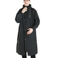 thumbnail image 6 of Pitauce Reusable Long Raincoat Windproof Waterproof Hooded Rain Jacket for Adult, 6 of 9