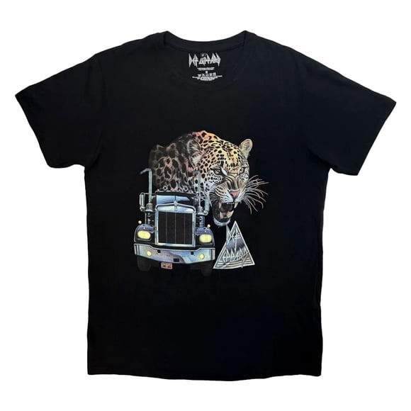 Def Leppard Adult Truck T-Shirt