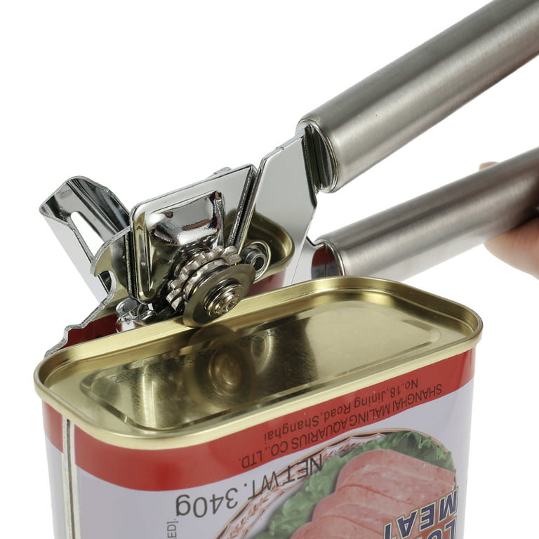 PrinChef Manual Can Openers with Magnet, No-Trouble-Lid-Lift, Handheld Can  Opener Smooth Edge with Sharp Blade, Large Effort-Saving Handles, Easy Grip