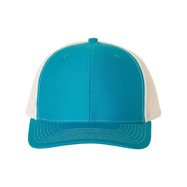 Gorra Richardson Snapback Trucker Cian/White para adultos