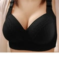 thumbnail image 2 of Eashery Women Bras Push Up Plus Size Comfort Womens Bra Comfortable Black E, 2 of 5