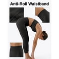thumbnail image 6 of Women's High Waisted Yoga Leggings, Buttercore Ruched V-Back Tummy Control Workout Pants, 6 of 8