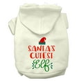 thumbnail image 6 of Christmas Pet Dog  Cat Hoodie Screen Printed, "Santa's Cutest Elf", 6 of 11