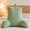 Green, variant on Zeiwohndc Large Backrest Cushion With Arms For Bed Sofa Reading Watching TV Or Working