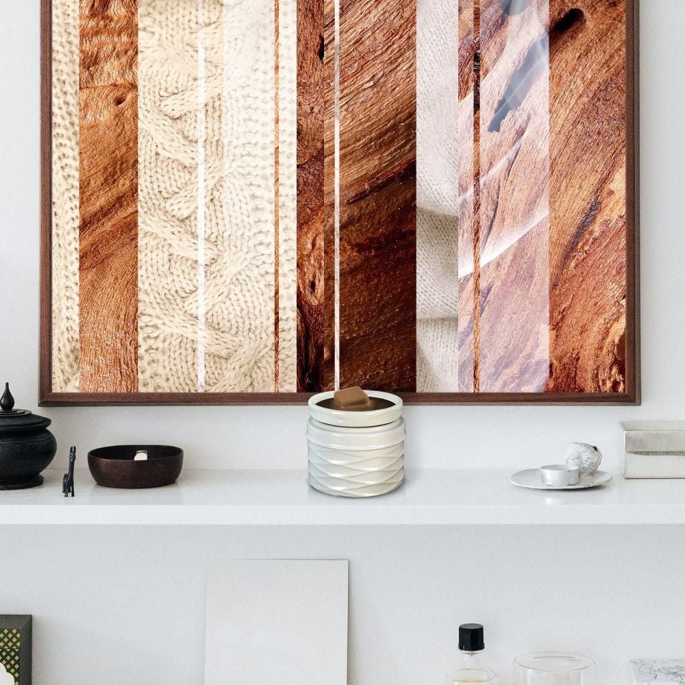 Glade® Wax Melts Air Freshener Warmer, White, 1 Warmer