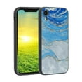 thumbnail image 1 of Compatible with iPhone XR Phone Case, Blue-Marble-55 Case Silicone Protective for Teen Girl Boy Case for iPhone XR, 1 of 1