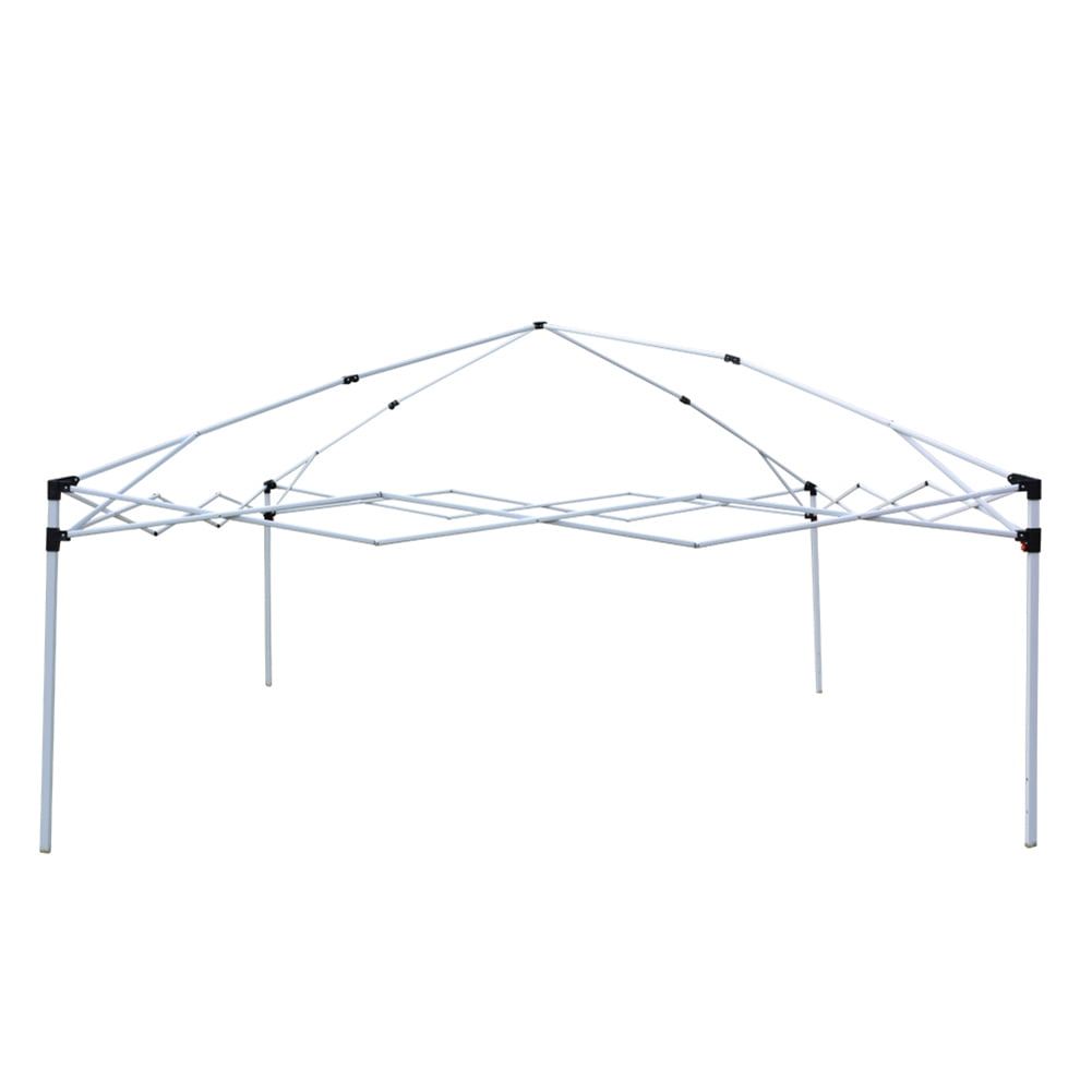 Aimee Lii 116"x116" Canopy Tent Awnings for Decks, Backyard Canopy Gazebo, Outdoor Patio Awnings for Party Camping BBQ Events, Easy Set Up, Waterproof