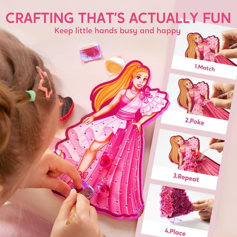 craft dress design DiY Paper Doll Dress