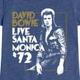 thumbnail image 3 of David Bowie - Bowie Santa Monica - Toddler & Youth Girls Short Sleeve Graphic T-Shirt, 3 of 5