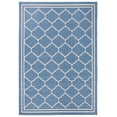 thumbnail image 3 of Safavieh Courtyard Amy Geometric Indoor/Outdoor Area Rug, Blue/Beige, 6'7" x 9'6", 3 of 10