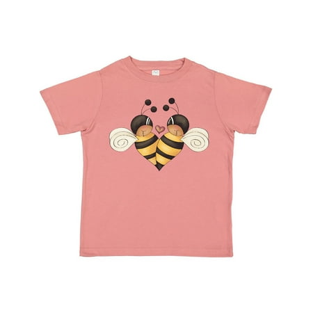 

Inktastic Valentine s Day Bumble Bees Gift Toddler Boy Girl T-Shirt