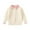 Beige, variant on Annhoo Girl's Knit Sweaters Cute Graphic Long Sleeve Collared Pullover Tops Fall Toddler Soft Warm Clothes