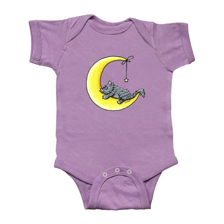 

Inktastic Gray Tabby Lunar Love Gift Baby Boy or Baby Girl Bodysuit