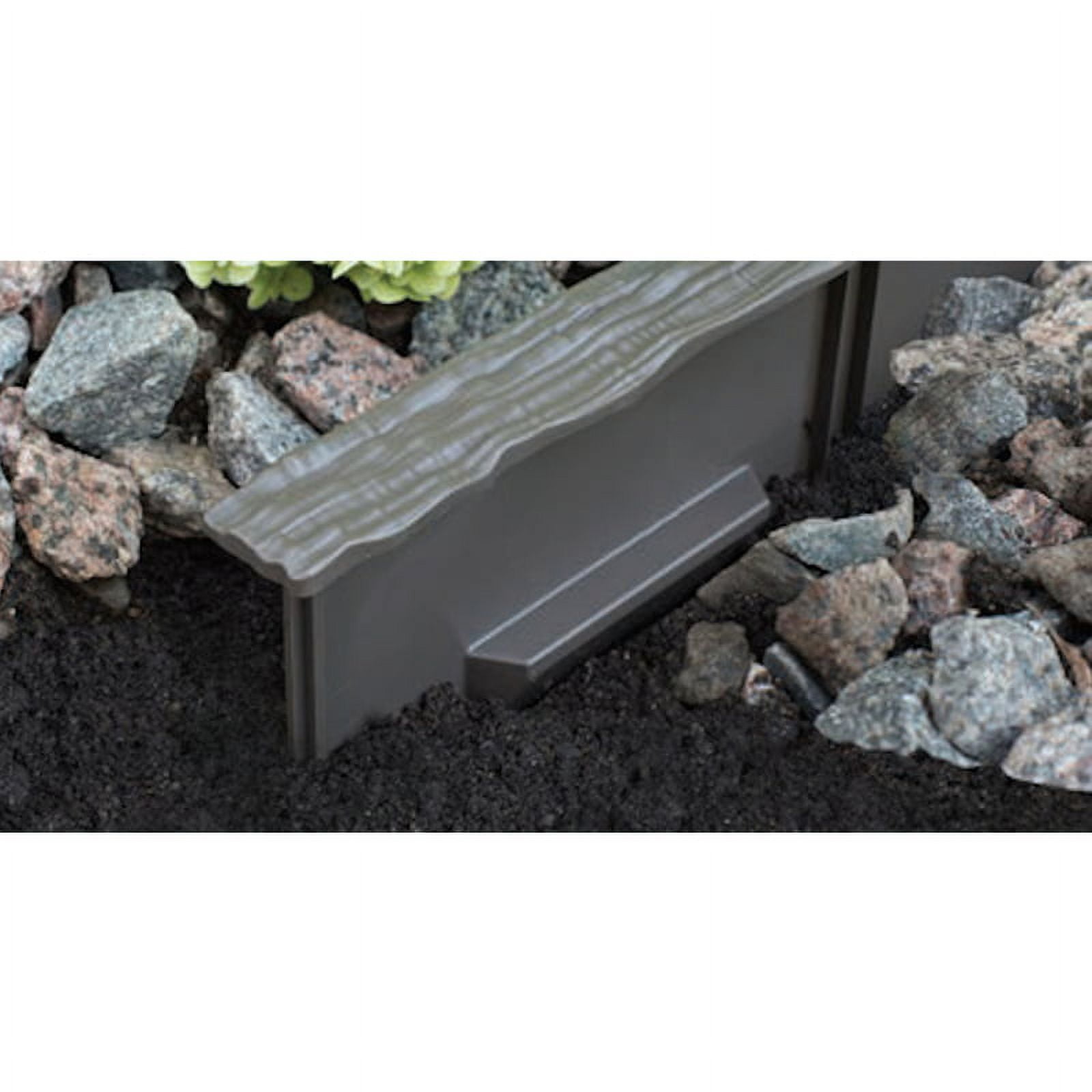 Master Mark 7013617 3 ft. x 5.25 in. Versa Edge Plastic Poundable Edging, Black - Pack of 36