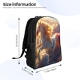 thumbnail image 4 of Haiem Rainbow Cloud White Horse Backpack - Stylish and Durable 15-inch Laptop Backpack with Waterproof Oxford Fabric, 4 of 8