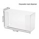 thumbnail image 4 of Face Mask Dustproof Gloves Dispenser, Clear Acrylic Wall Mounted Storage Box, 4 of 4