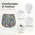 thumbnail image 6 of Lsque Fruit Ice Cream Printed Women's Running Shorts with Liner Pockets,Elastic Quick Dry Workout Athletic Gym Yoga Shorts,Womens High Waist Shorts-XX-Large, 6 of 9