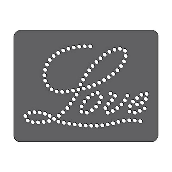 Magnetic Rhinestone Template(s) - EXPRESSION -LOVE 5"
