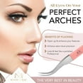 thumbnail image 4 of Majestic Bombay Curved Needle Nose Tweezers Stainless Steel Surgical Tweezers, Light Pink 2-Pack, 4 of 6