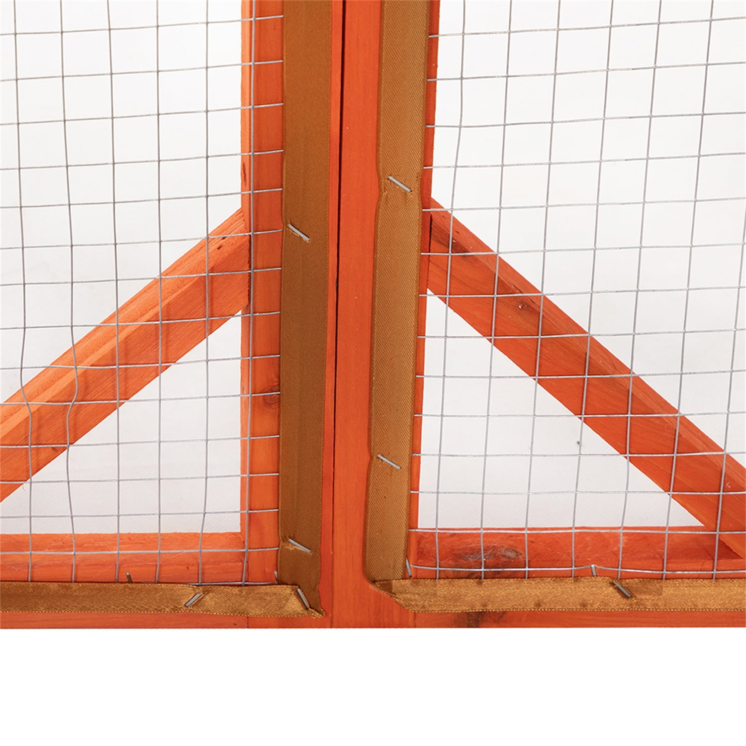 Pefilos 70" Pet Cages for Cats Kitty Enclosure with Door Rabbit Hutch, Cat House Cage with Platforms, Red Pefilos 70" Pet Cages for Cats Kitty Enclosure with Door Rabbit Hutch, Cat House Cage with Platforms, Red