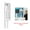 White, variant on R1 Wireless Bluetooth Selfie Stick Foldable Portable Tripod with Fill Light Shutter Remote Control for Android iPhone Smartphone