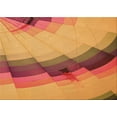 thumbnail image 1 of Ahgly Company Tapis Rectangulaire Lavable en Machine Rouge Pamplemousse Transitionnel, 2 Pieds x 3 Pieds, 1 of 7