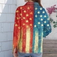 thumbnail image 5 of 250 Years Anniversary Tshirts for Women Button Down Long Sleeve Tops Summer Flag Graphic Shirt Casual 250 Years Anniversary Tee Top, 5 of 5
