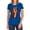 Royal, variant on The Flash Flash Ave Women's T Shirt, Charcoal, 2X-Large