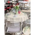 thumbnail image 5 of Outdoor Tablecloth with Umbrella Hole for Patio/Picnic/Party/Camping, Sage Green Eucalyptus Waterproof Table Cloth Round Cover Washable, Country Leaves Rustic Botanical Vintage (Dia 54"), 5 of 8