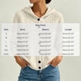 thumbnail image 5 of Women's Hooded Cable Knit Cardigan Button Down Long Sleeve with Pockets Casual Sweater, 5 of 5