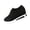 Black, variant on IEMIEMIEM Women's Suede Casual Slip on Loafers with Zip Detail and Rocking Sole for Comfortable Everyday Wear in Fall Season 6 wide