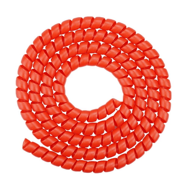 Tubo Espiral Bicicleta Patineta Cable de envoltura en espiral de tubo de freno de scooter eléctrico de 8 mm y 1 m para Xiaomi M365 (rojo) Tmvgtek Accesorios para bicicletas
