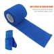 thumbnail image 3 of Cinta Envolvente Elástica Autoadhesiva Deportiva Azul para Rodilleras, Almohadillas para Dedos, Tobillo y Palma, 3 of 6