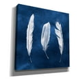 thumbnail image 2 of Epic Graffiti 'Cyanotype Feathers II' by Grace Popp, Canvas Wall Art, 18"x18", 2 of 2
