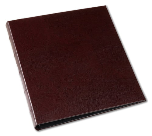 Freeport Black Leather Presentation Binder .75 with Window by Gallery Leather 