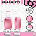thumbnail image 2 of Equipaje de mano FUL Hello Kitty, carcasa rígida moldeada de 21 pulgadas, 2 of 5