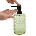 thumbnail image 3 of 1 Pc Simple Cylindrical Soap Pump Dispenser for Bathroom 500ml Green Black, 3 of 6