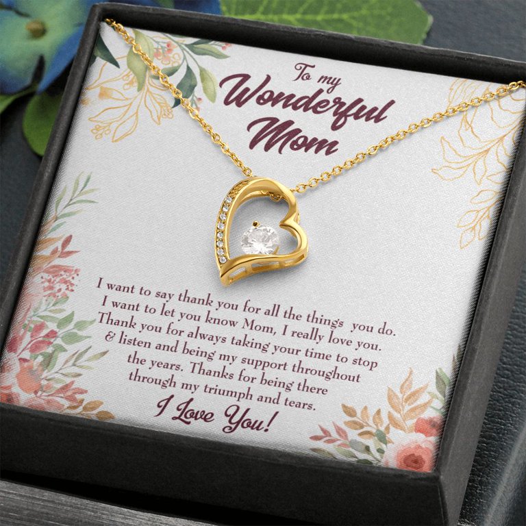 Awkward Styles Birthday Gifts for Mom, Brother, Grandpa, Wife, Girlfriend,  Birthday Pendant Necklace Card Message Jewelry Celebration 