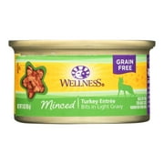 Angle View: Wellness Pet Products Cat Food - Turkey Entr?e - Case of 24 - 3 oz.