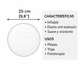 thumbnail image 4 of Set de 2 Pelotas de Yoga de 25 cm Cardio Beat Azul, 4 of 4